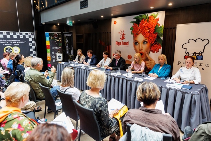 Pārtikas izstāde «Riga Food 2023» aicina medijus viesnīcā «Pullman Riga Old Town» uz preses konferenci. Foto: RigaFood.lv Pārtikas izstāde «Riga Food 2023» aicina medijus viesnīcā «Pullman Riga Old Town» uz preses konferenci. Foto: RigaFood.lv 342127