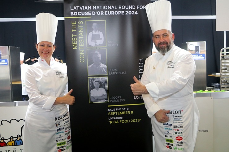 Latvijas talantīgākie šefpavāri sacenšas par tiesībām doties uz «Bocuse dOr» sacensībām 343258