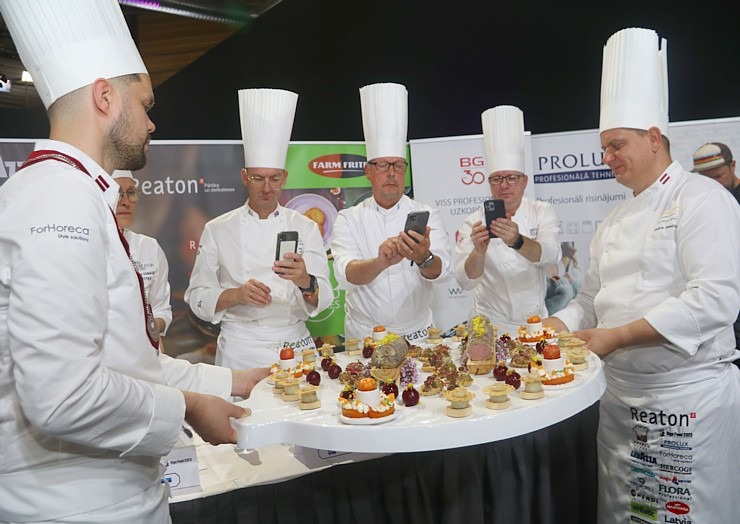 Latvijas talantīgākie šefpavāri sacenšas par tiesībām doties uz «Bocuse dOr» sacensībām 343294
