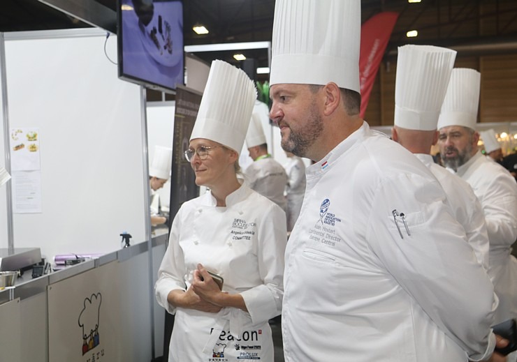 Latvijas talantīgākie šefpavāri sacenšas par tiesībām doties uz «Bocuse dOr» sacensībām 343264