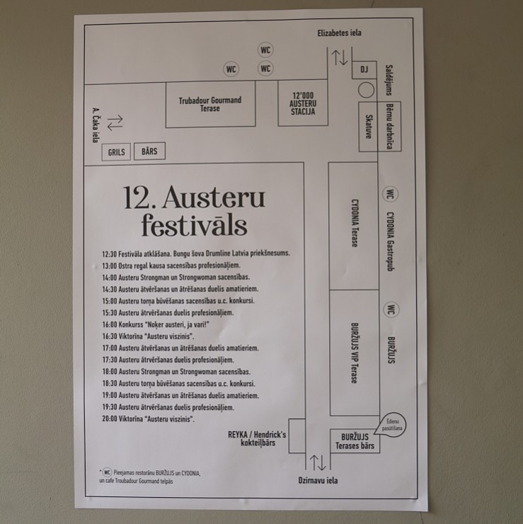 Rīgas restorāns «Buržujs» jau 12. reizi rīko grandiozu «Austeru festivāls», kur viesi apēd 12 000 austeres 343356