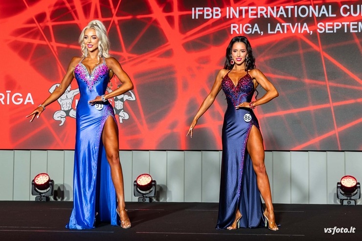 Rīgā pulcē atlētus IFBB Starptautiskajam kausam fitnesa sporta veidos «Rīgas Pērle». Foto: VS-foto.lt 344045