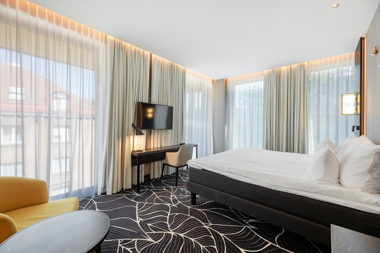 Pirmā Mövenpick viesnīca Baltijā ievieš tirgū jaunu viesmīlības līmeni. Foto: Karīna Djačenko 344121