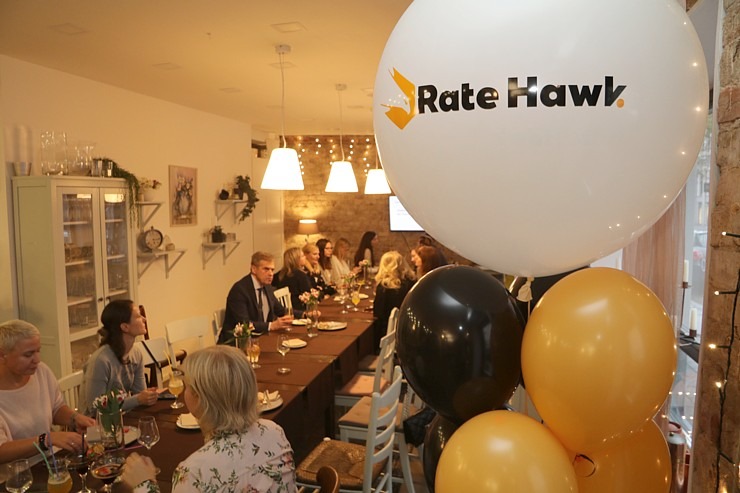 Starptautiskais ceļojumu tehnoloģiju uzņēmums «Rate Hawk» garšīgi satiekas ar Latvijas tūrisma firmām Starptautiskais ceļojumu tehnoloģiju uzņēmums «Rate Hawk» garšīgi satiekas ar Latvijas tūrisma firmām 344370