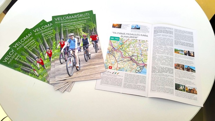 Augšdaugavas novadā pilnveidota veloinfrastruktūra un tūrisma informācijas pieejamība. Foto: Augsdaugavasnovads.lv Augšdaugavas novadā pilnveidota veloinfrastruktūra un tūrisma informācijas pieejamība. Foto: Augsdaugavasnovads.lv 344389