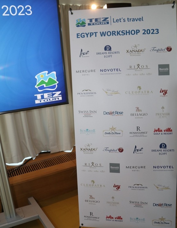 «Tez Tour Latvia» kopā ar Ēģites viesnīcām Latvijas tūrisma firmām rīko «Egypt Workshop» viesnīcā «Wellton Riverside SPA Hotel» «Tez Tour Latvia» kopā ar Ēģites viesnīcām Latvijas tūrisma firmām rīko «Egypt Workshop» viesnīcā «Wellton Riverside SPA Hotel» 344728