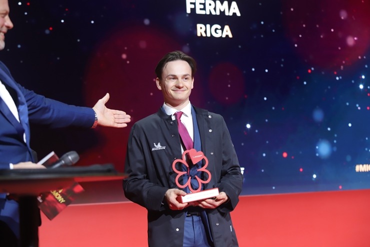 Slavenais gardēžu ceļvedis «Michelin Guide» svinīgā ceremonijā nosaka labākos Latvijas restorānus. Foto: Rojs Maizītis 346790