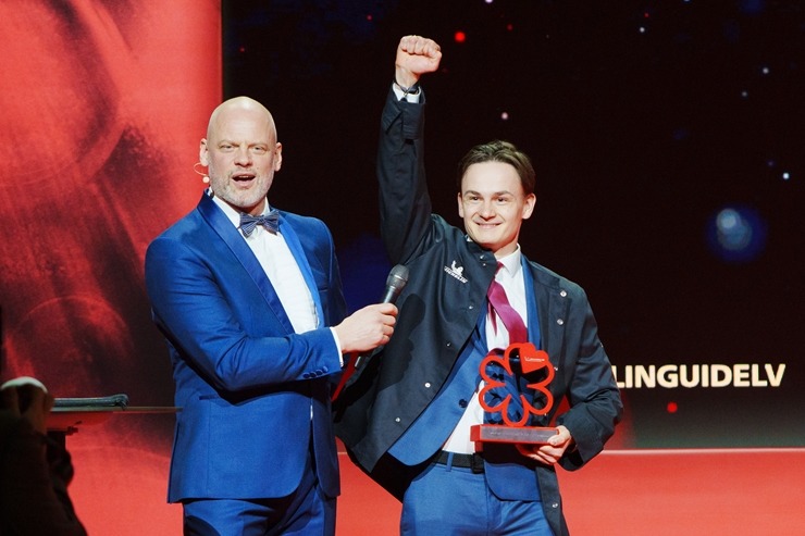 Slavenais gardēžu ceļvedis «Michelin Guide» svinīgā ceremonijā nosaka labākos Latvijas restorānus. Foto: Rojs Maizītis 346792