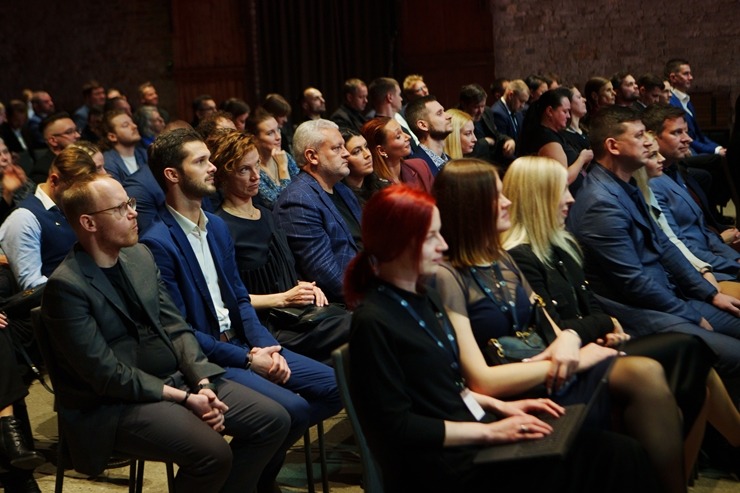 Slavenais gardēžu ceļvedis «Michelin Guide» svinīgā ceremonijā nosaka labākos Latvijas restorānus. Foto: Rojs Maizītis 346743