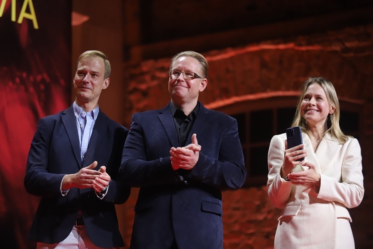 Slavenais gardēžu ceļvedis «Michelin Guide» svinīgā ceremonijā nosaka labākos Latvijas restorānus. Foto: Rojs Maizītis 346808