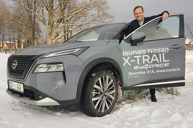 Jānis Deinats, Inta Ruka, Reinis Hofmanis un Travelnews.lv ar Gada Auto 2024 «Nissan X-Trail» dodas uz Ventspili Jānis Deinats, Inta Ruka, Reinis Hofmanis un Travelnews.lv ar Gada Auto 2024 «Nissan X-Trail» dodas uz Ventspili 348305