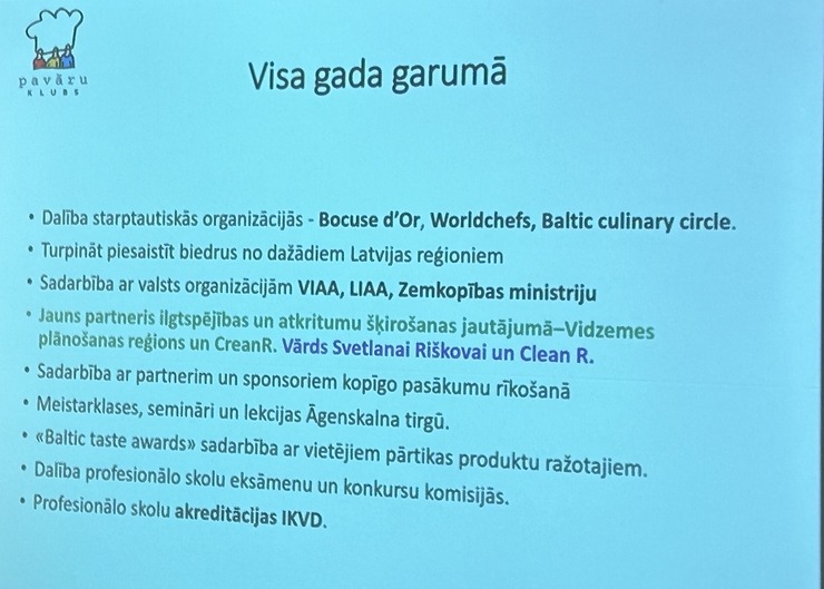 Pavāru kluba 20.gadu jubilejas kopsapulce notiek viesnīcā «Pullman Riga Old Town». Foto: Līga Elsiņa-Zuicena / Aivars Mackevičs Pavāru kluba 20.gadu jubilejas kopsapulce notiek viesnīcā «Pullman Riga Old Town». Foto: Līga Elsiņa-Zuicena / Aivars Mackevičs 348963