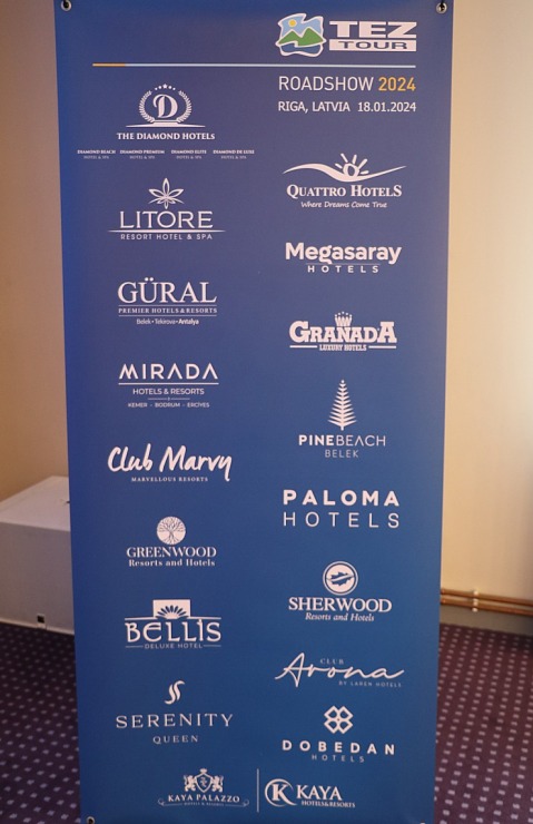 Tūroperators «Tez Tour Latvija» rīko izzinošu «Turkey Roadshow 2024» Latvijas ceļojumu konsultantiem Tūroperators «Tez Tour Latvija» rīko izzinošu «Turkey Roadshow 2024» Latvijas ceļojumu konsultantiem 349024