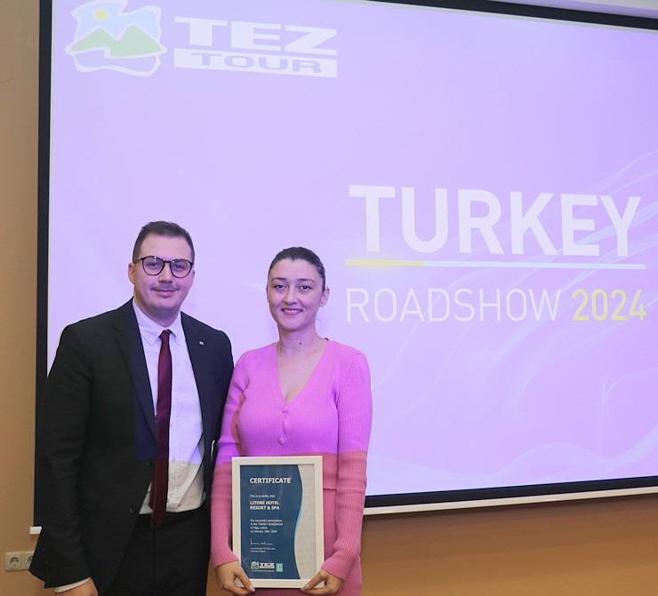 Tūroperators «Tez Tour Latvija» rīko izzinošu «Turkey Roadshow 2024» Latvijas ceļojumu konsultantiem Tūroperators «Tez Tour Latvija» rīko izzinošu «Turkey Roadshow 2024» Latvijas ceļojumu konsultantiem 349050