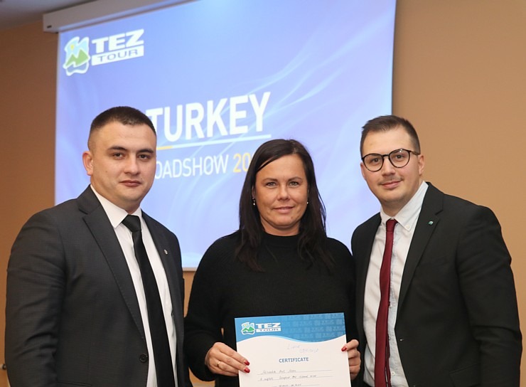 Tūroperators «Tez Tour Latvija» rīko izzinošu «Turkey Roadshow 2024» Latvijas ceļojumu konsultantiem Tūroperators «Tez Tour Latvija» rīko izzinošu «Turkey Roadshow 2024» Latvijas ceļojumu konsultantiem 349076