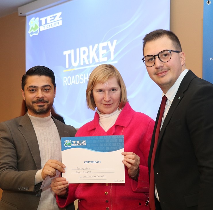 Tūroperators «Tez Tour Latvija» rīko izzinošu «Turkey Roadshow 2024» Latvijas ceļojumu konsultantiem Tūroperators «Tez Tour Latvija» rīko izzinošu «Turkey Roadshow 2024» Latvijas ceļojumu konsultantiem 349077