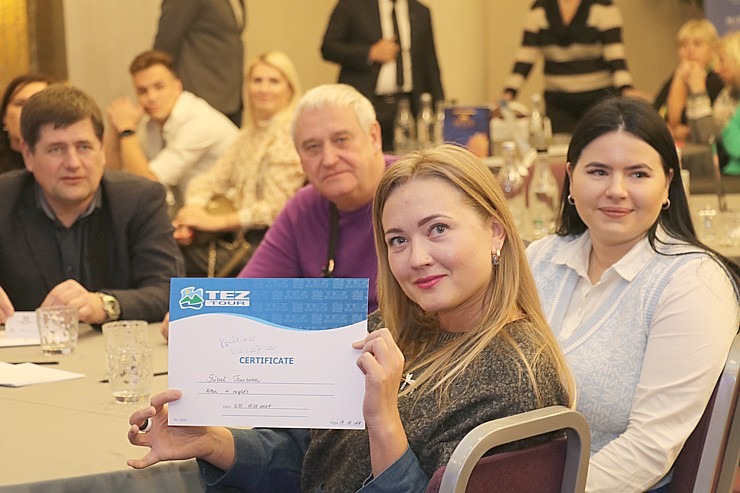 Tūroperators «Tez Tour Latvija» rīko izzinošu «Turkey Roadshow 2024» Latvijas ceļojumu konsultantiem Tūroperators «Tez Tour Latvija» rīko izzinošu «Turkey Roadshow 2024» Latvijas ceļojumu konsultantiem 349084