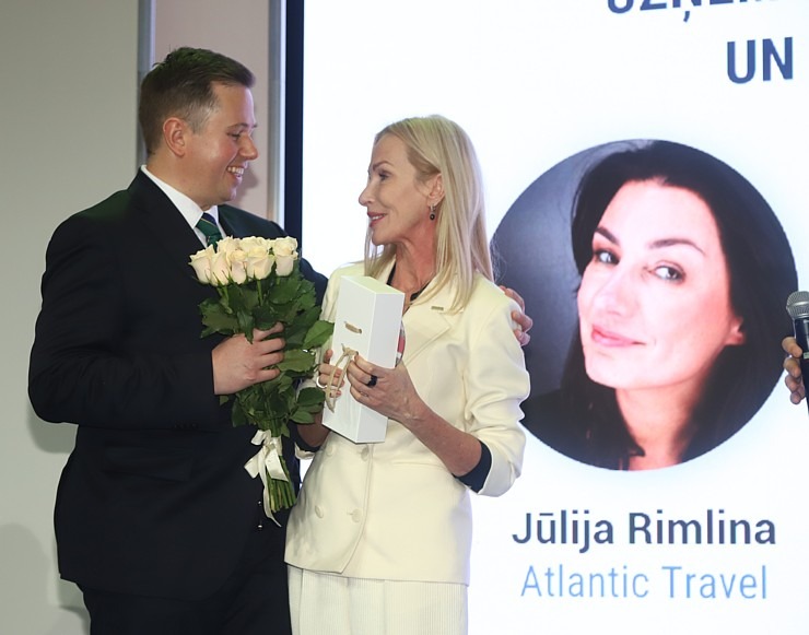 «GADA CILVĒKS TŪRISMĀ 2023» laureāti tiek apbalvoti tūrisma izstādē «Balttour 2024» 349726