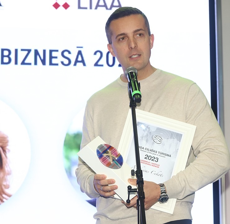 «GADA CILVĒKS TŪRISMĀ 2023» laureāti tiek apbalvoti tūrisma izstādē «Balttour 2024» 349741