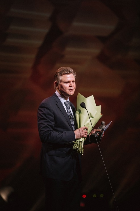 Skati latgaliešu kultūras gada balvas «Boņuks 2023» pasniegšanu. Foto: Dagnija Bernāne / Latgales vēstniecība GORS Skati latgaliešu kultūras gada balvas «Boņuks 2023» pasniegšanu. Foto: Dagnija Bernāne / Latgales vēstniecība GORS 350490