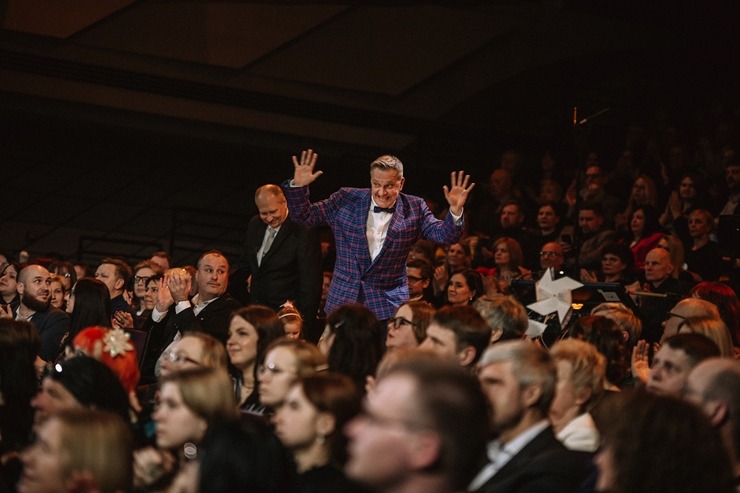Skati latgaliešu kultūras gada balvas «Boņuks 2023» pasniegšanu. Foto: Dagnija Bernāne / Latgales vēstniecība GORS Skati latgaliešu kultūras gada balvas «Boņuks 2023» pasniegšanu. Foto: Dagnija Bernāne / Latgales vēstniecība GORS 350494