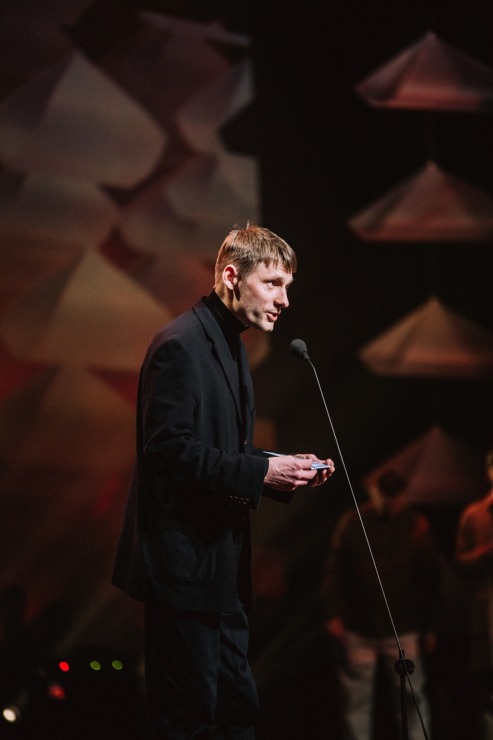 Skati latgaliešu kultūras gada balvas «Boņuks 2023» pasniegšanu. Foto: Dagnija Bernāne / Latgales vēstniecība GORS Skati latgaliešu kultūras gada balvas «Boņuks 2023» pasniegšanu. Foto: Dagnija Bernāne / Latgales vēstniecība GORS 350501
