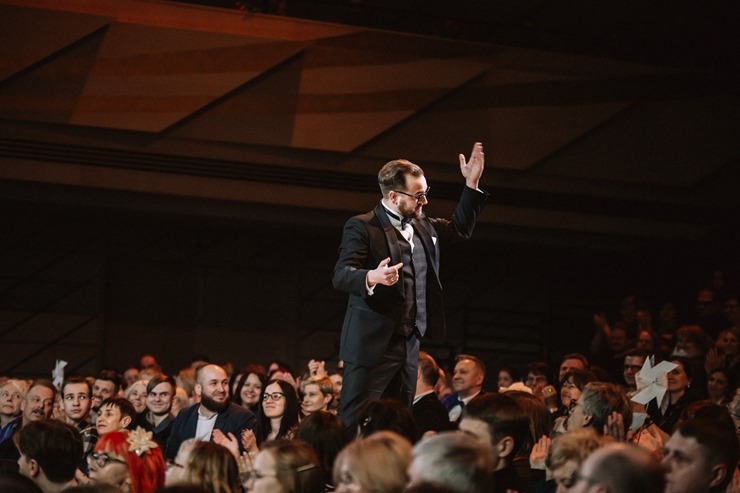 Skati latgaliešu kultūras gada balvas «Boņuks 2023» pasniegšanu. Foto: Dagnija Bernāne / Latgales vēstniecība GORS Skati latgaliešu kultūras gada balvas «Boņuks 2023» pasniegšanu. Foto: Dagnija Bernāne / Latgales vēstniecība GORS 350477