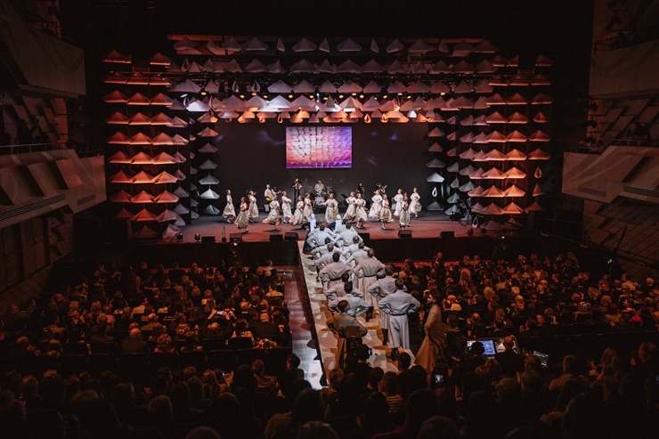 Skati latgaliešu kultūras gada balvas «Boņuks 2023» pasniegšanu. Foto: Dagnija Bernāne / Latgales vēstniecība GORS Skati latgaliešu kultūras gada balvas «Boņuks 2023» pasniegšanu. Foto: Dagnija Bernāne / Latgales vēstniecība GORS 350511