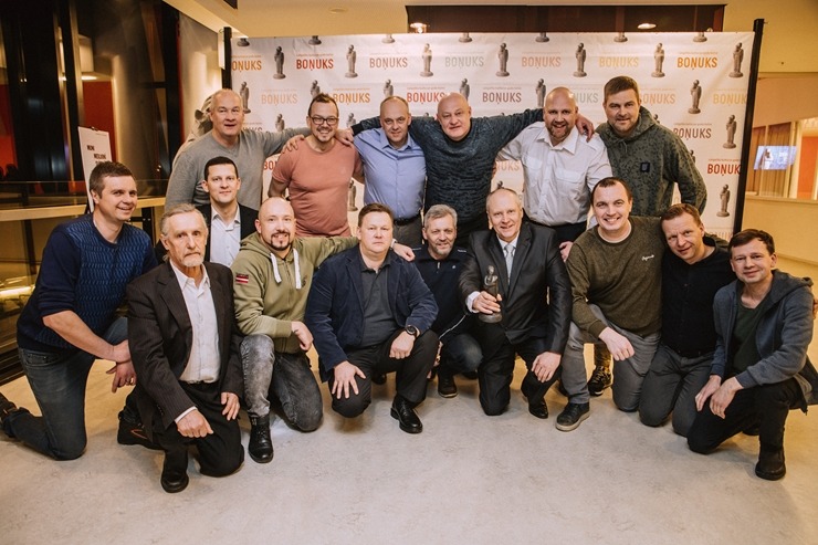 Skati latgaliešu kultūras gada balvas «Boņuks 2023» pasniegšanu. Foto: Dagnija Bernāne / Latgales vēstniecība GORS Skati latgaliešu kultūras gada balvas «Boņuks 2023» pasniegšanu. Foto: Dagnija Bernāne / Latgales vēstniecība GORS 350526