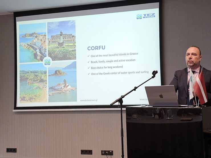 Tūroperators «Tez Tour Latvija» kopā ar Grieķijas viesnīcām rīko «Greece RoadShow 2024» ceļojumu konsultantiem Tūroperators «Tez Tour Latvija» kopā ar Grieķijas viesnīcām rīko «Greece RoadShow 2024» ceļojumu konsultantiem 350535