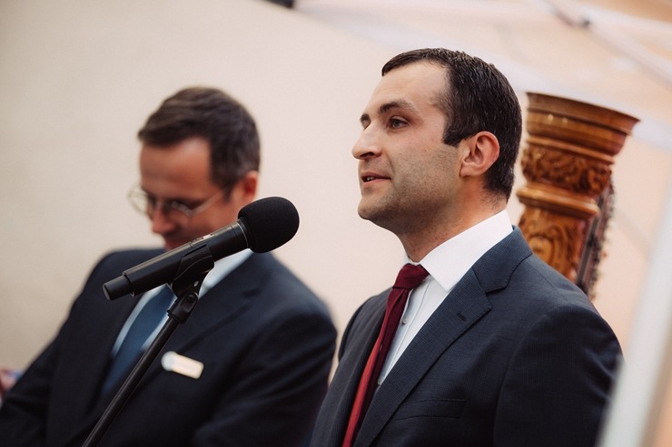 Vecrīgas centrā ar plašu vērienu tiek atklāta 4 zvaigžņu viesnīca «Konventa Sēta Hotel». Foto: konventaseta.keystonecollection.com Vecrīgas centrā ar plašu vērienu tiek atklāta 4 zvaigžņu viesnīca «Konventa Sēta Hotel». Foto: konventaseta.keystonecollection.com 353890