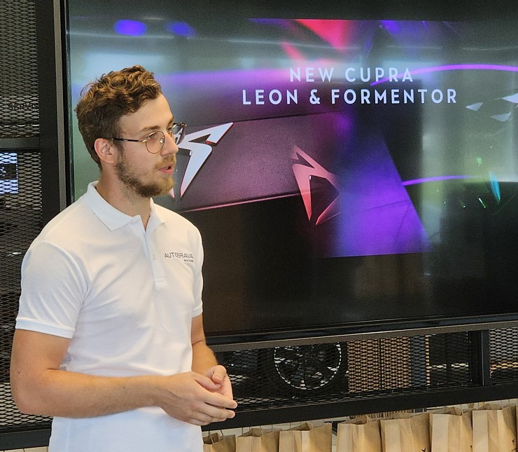 Autocentrs «Autobrava» prezentē medijiem jauno 2024.gada «Cupra Formentor» 356619