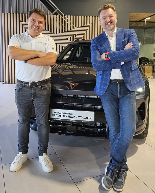 Autocentrs «Autobrava Motors» prezentē medijiem jauno 2024.gada «Cupra Formentor» 356623