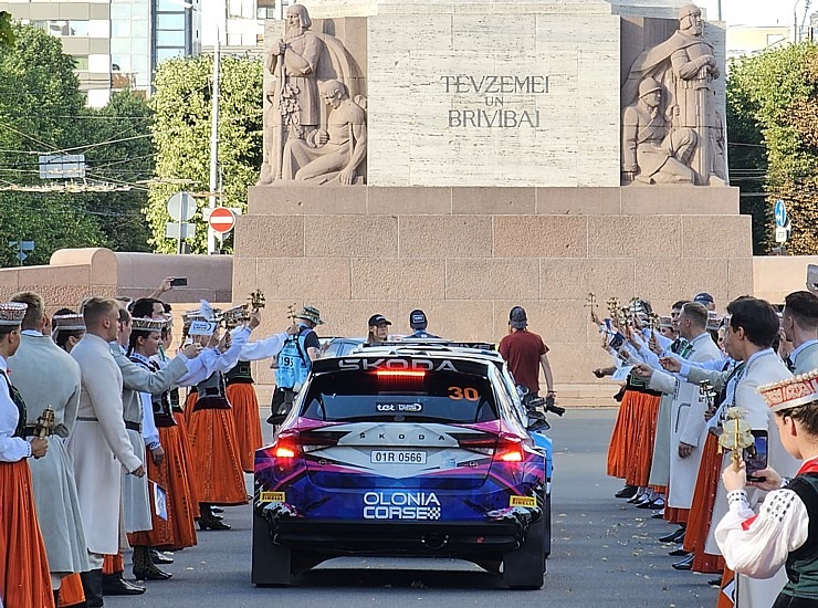 Rīgā startē WRC posms «Tet Rally Latvia» 356793