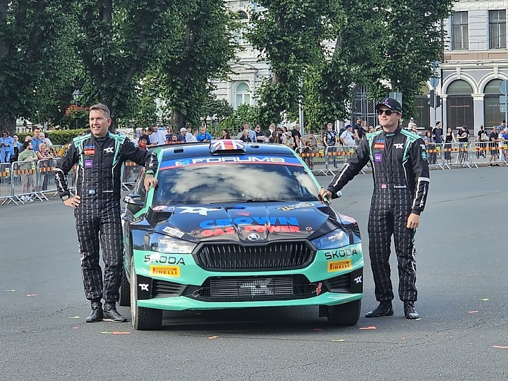 Rīgā startē WRC posms «Tet Rally Latvia» 356787