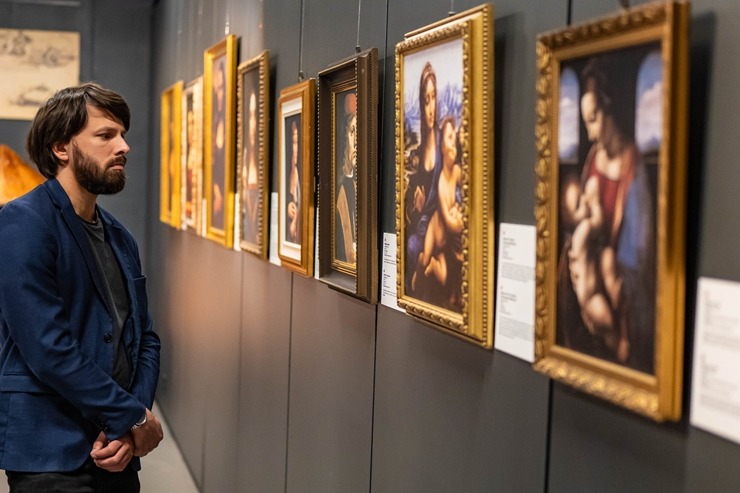 Starptautiskā ceļojošā izstāde «Leonardo da Vinči mašīnas» ir skatāma Rīgas Motormuzejā. Foto: Raimonds Volonts Starptautiskā ceļojošā izstāde «Leonardo da Vinči mašīnas» ir skatāma Rīgas Motormuzejā. Foto: Raimonds Volonts 359592