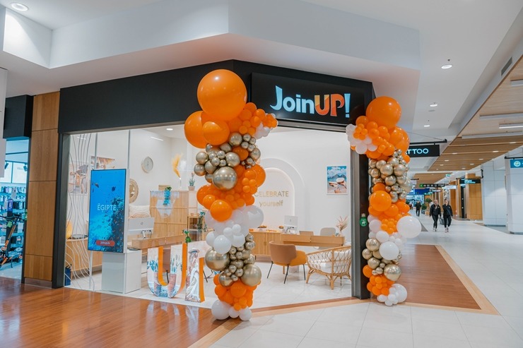 Savu pirmo ceļojumu veikalu Baltijā «Join UP! Baltic» atver tirdzniecības centrā «Domina». Foto: joinup.lv Savu pirmo ceļojumu veikalu Baltijā «Join UP! Baltic» atver tirdzniecības centrā «Domina». Foto: joinup.lv 360584