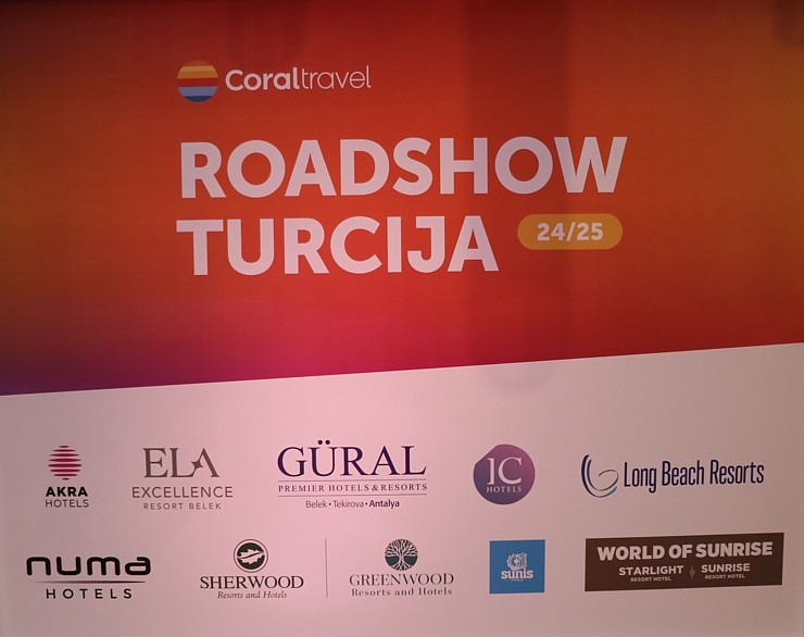 «Coral Travel Latvia» kopā ar Latvijas tūrisma firmām viesnīcā «Pullman Riga Old Town» iepazīst Turcijas naktsmītnes «Coral Travel Latvia» kopā ar Latvijas tūrisma firmām viesnīcā «Pullman Riga Old Town» iepazīst Turcijas naktsmītnes 361672