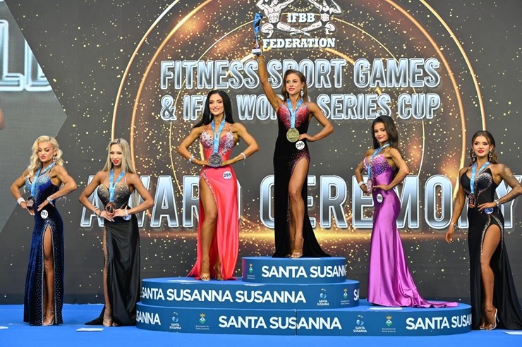 Latvijas izlases sportiste Elizabete Gellere izcīna divas sudraba godalgas IFBB Pasaules kausā fitnesa sporta veidos Latvijas izlases sportiste Elizabete Gellere izcīna divas sudraba godalgas IFBB Pasaules kausā fitnesa sporta veidos 363593
