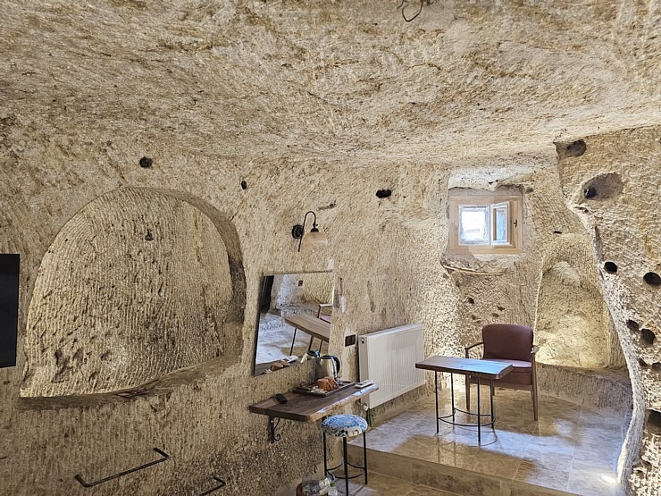 Sadarbībā ar «Turkish Airlines» nakšņojam Kapadokijas alu viesnīcā «Peruna Cave Hotel» 364587