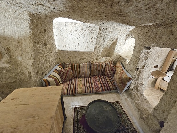 Sadarbībā ar «Turkish Airlines» nakšņojam Kapadokijas alu viesnīcā «Peruna Cave Hotel» 364586