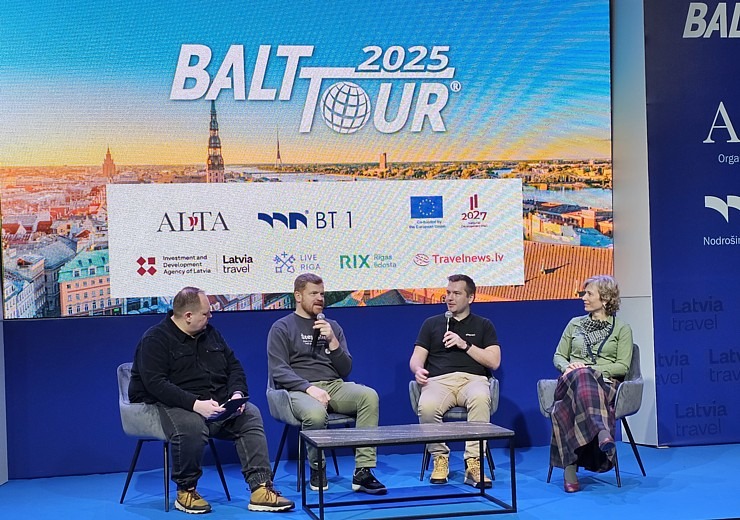 Ceļotāji un tūrisma pakalpojumu sniedzēji 3 dienas satiekas izstādē «Balttour 2025» 367230