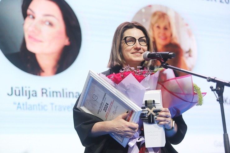 «GADA CILVĒKS TŪRISMĀ 2024» apbalvošanas ceremonija tūrisma izstādē «Balttour 2025». “Uzņēmējs/vadītājs tūrisma aģentūru un tūroperatoru biznesā” “Atl «GADA CILVĒKS TŪRISMĀ 2024» apbalvošanas ceremonija tūrisma izstādē «Balttour 2025». “Uzņēmējs/vadītājs tūrisma aģentūru un tūroperatoru biznesā” “Atl 367325