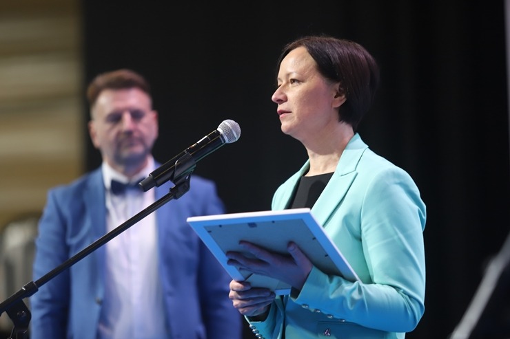 «GADA CILVĒKS TŪRISMĀ 2024» apbalvošanas ceremonija tūrisma izstādē «Balttour 2025». Foto: Rojs Maizītis «GADA CILVĒKS TŪRISMĀ 2024» apbalvošanas ceremonija tūrisma izstādē «Balttour 2025». Foto: Rojs Maizītis 367329