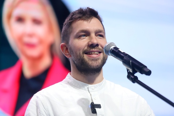«GADA CILVĒKS TŪRISMĀ 2024» apbalvošanas ceremonija tūrisma izstādē «Balttour 2025». Foto: Rojs Maizītis «GADA CILVĒKS TŪRISMĀ 2024» apbalvošanas ceremonija tūrisma izstādē «Balttour 2025». Foto: Rojs Maizītis 367331