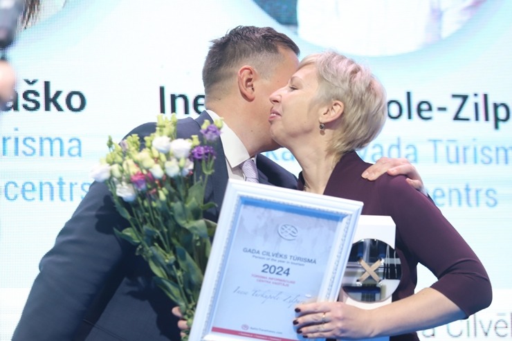 «GADA CILVĒKS TŪRISMĀ 2024» apbalvošanas ceremonija tūrisma izstādē «Balttour 2025». “Tūrisma informācijas centra vadītājs” Bauskas novada tūrisma inf «GADA CILVĒKS TŪRISMĀ 2024» apbalvošanas ceremonija tūrisma izstādē «Balttour 2025». “Tūrisma informācijas centra vadītājs” Bauskas novada tūrisma inf 367336
