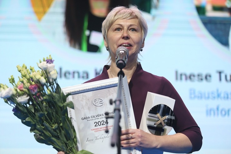 «GADA CILVĒKS TŪRISMĀ 2024» apbalvošanas ceremonija tūrisma izstādē «Balttour 2025». “Tūrisma informācijas centra vadītājs” Bauskas novada tūrisma inf «GADA CILVĒKS TŪRISMĀ 2024» apbalvošanas ceremonija tūrisma izstādē «Balttour 2025». “Tūrisma informācijas centra vadītājs” Bauskas novada tūrisma inf 367337