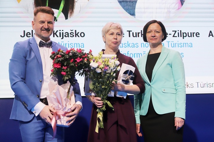 «GADA CILVĒKS TŪRISMĀ 2024» apbalvošanas ceremonija tūrisma izstādē «Balttour 2025». “Tūrisma informācijas centra vadītājs” Bauskas novada tūrisma inf «GADA CILVĒKS TŪRISMĀ 2024» apbalvošanas ceremonija tūrisma izstādē «Balttour 2025». “Tūrisma informācijas centra vadītājs” Bauskas novada tūrisma inf 367339