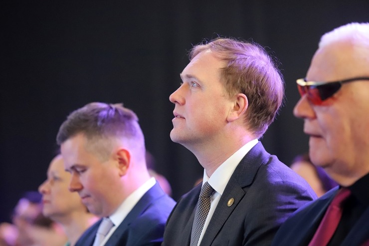 «GADA CILVĒKS TŪRISMĀ 2024» apbalvošanas ceremonija tūrisma izstādē «Balttour 2025». Foto: Rojs Maizītis «GADA CILVĒKS TŪRISMĀ 2024» apbalvošanas ceremonija tūrisma izstādē «Balttour 2025». Foto: Rojs Maizītis 367340