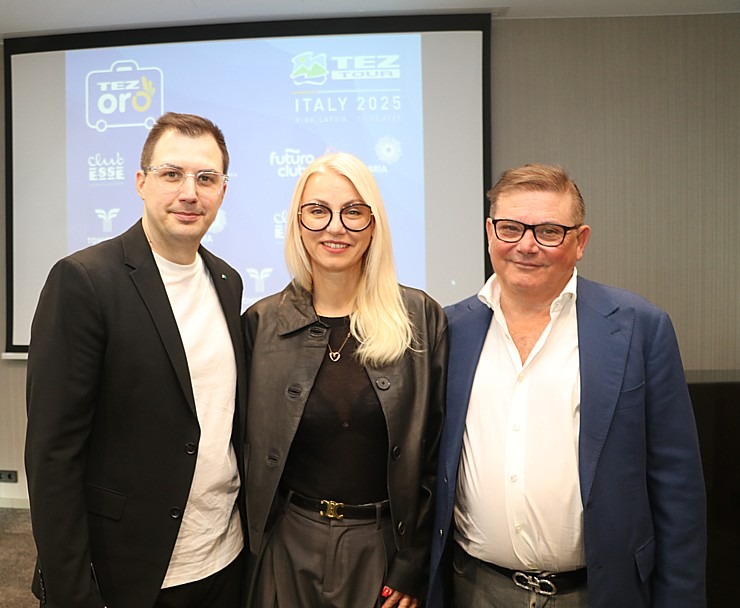 Tūroperators «Tez Tour Latvija» iepazīstina Latvijas tūrisma firmas ar itāļu Kalabrijas piedāvājumu Tūroperators «Tez Tour Latvija» iepazīstina Latvijas tūrisma firmas ar itāļu Kalabrijas piedāvājumu 368870